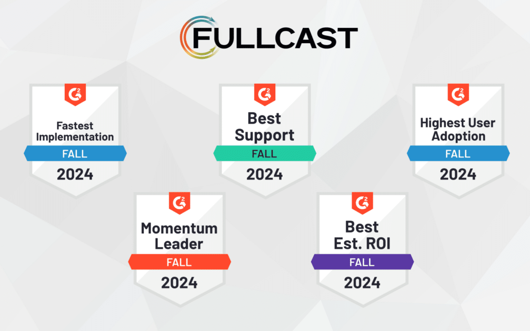 Fullcast Earns Top Honors in Fall 2024 G2 Reports